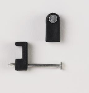BLACK PL LIGHT DUTY STAPLE THERMOSTAT - BELL WIRE